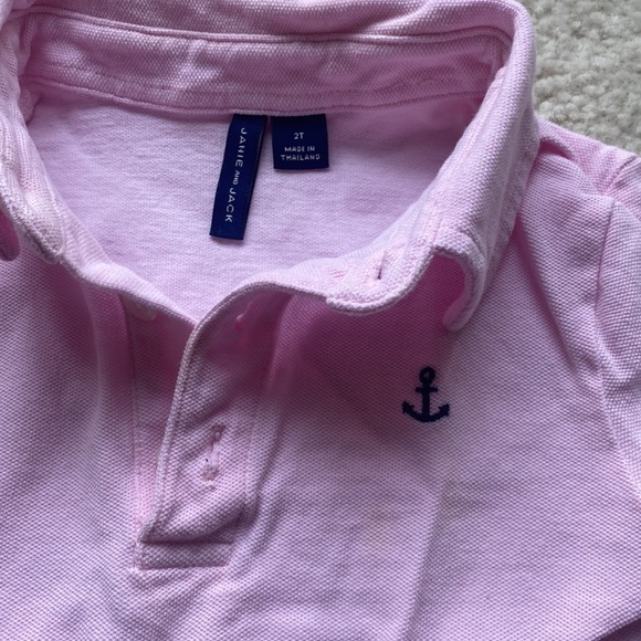 3 x Janie and Jack Polos size 2T - Spring Colors! - Picture 4 of 5